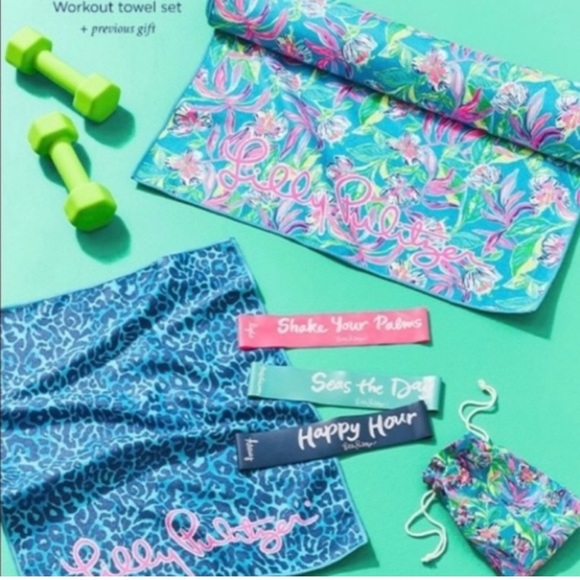 Lilly Pulitzer Accessories Lilly Pulitzer Resistance Workout Bands